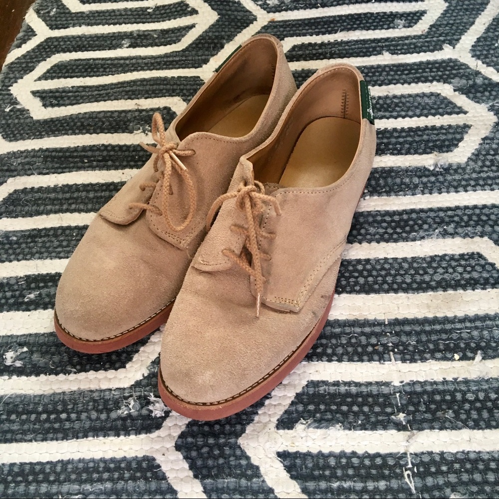 Light Cream Oxford 8.5W Shoes